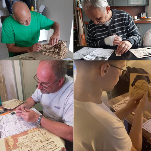 HobbyGear™ – 3D Träbyggsatser och Mekaniska Modeller