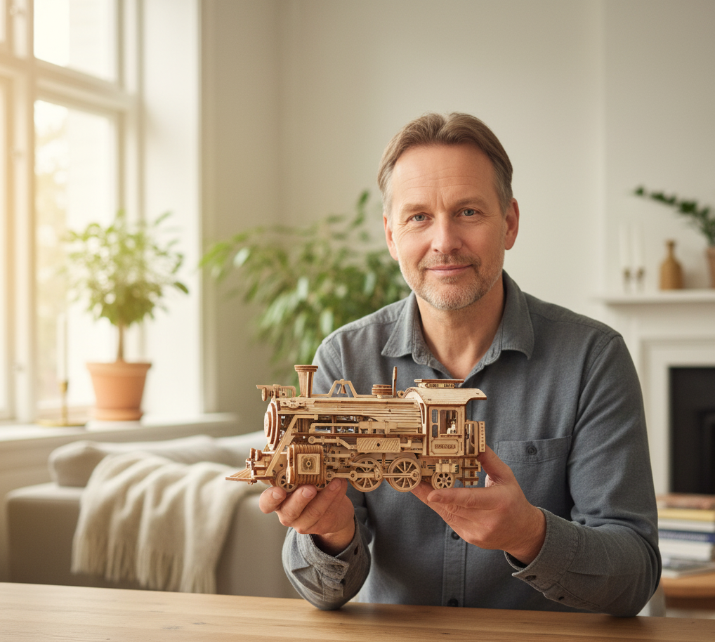 HobbyGear™ – 3D Träbyggsatser och Mekaniska Modeller