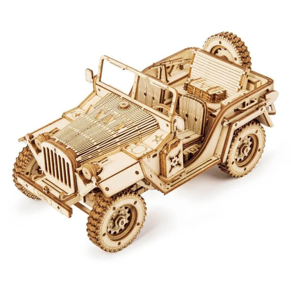 HobbyGear™ – 3D Träbyggsatser och Mekaniska Modeller
