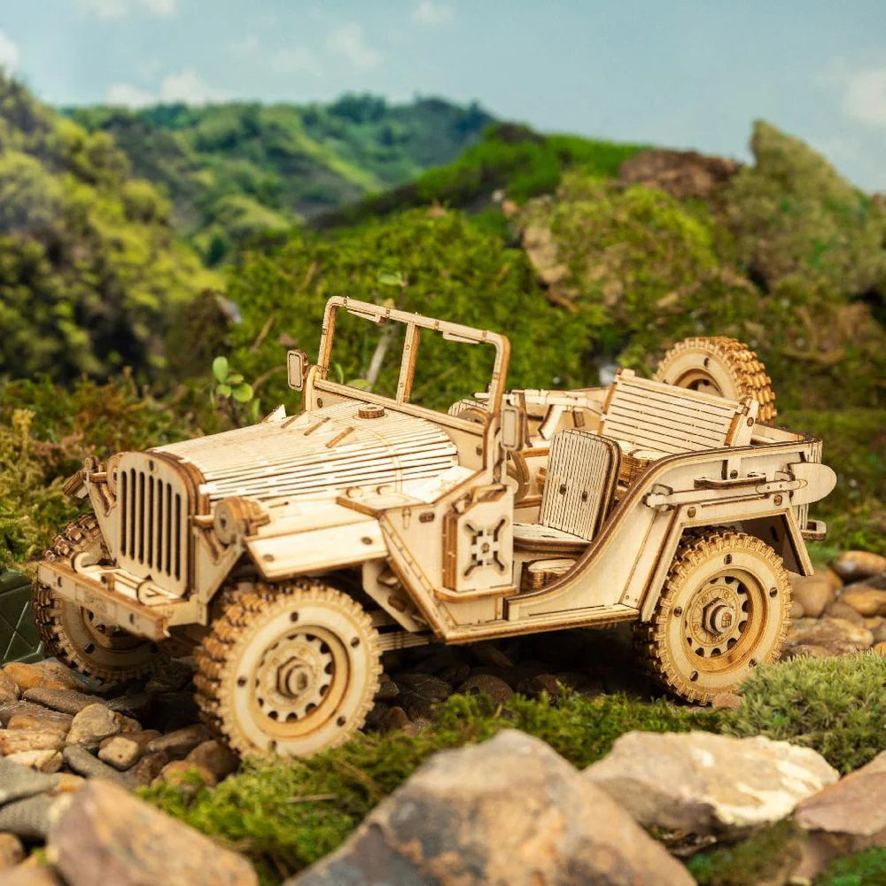 HobbyGear™ – 3D Träbyggsatser och Mekaniska Modeller