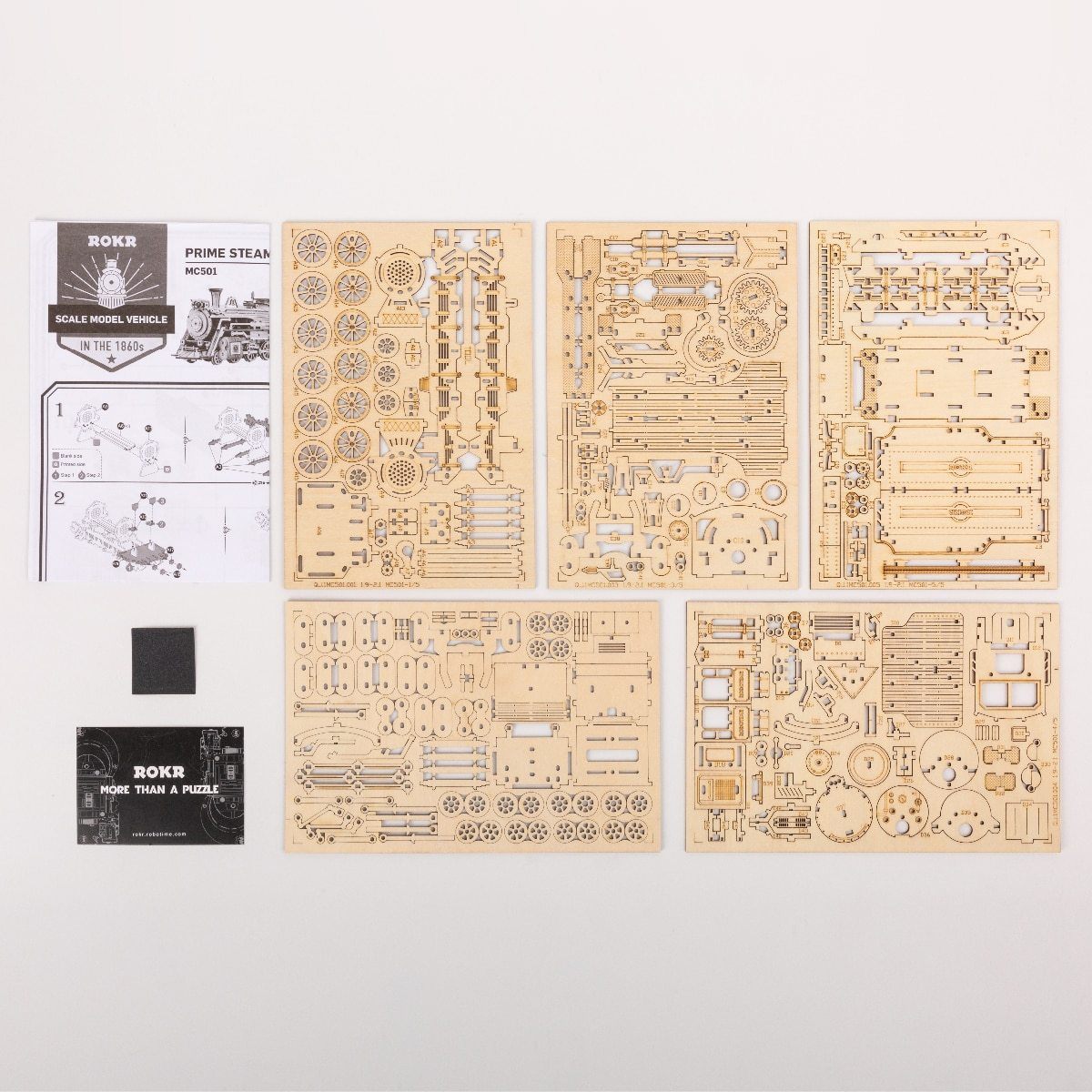 HobbyGear™ – 3D Träbyggsatser och Mekaniska Modeller